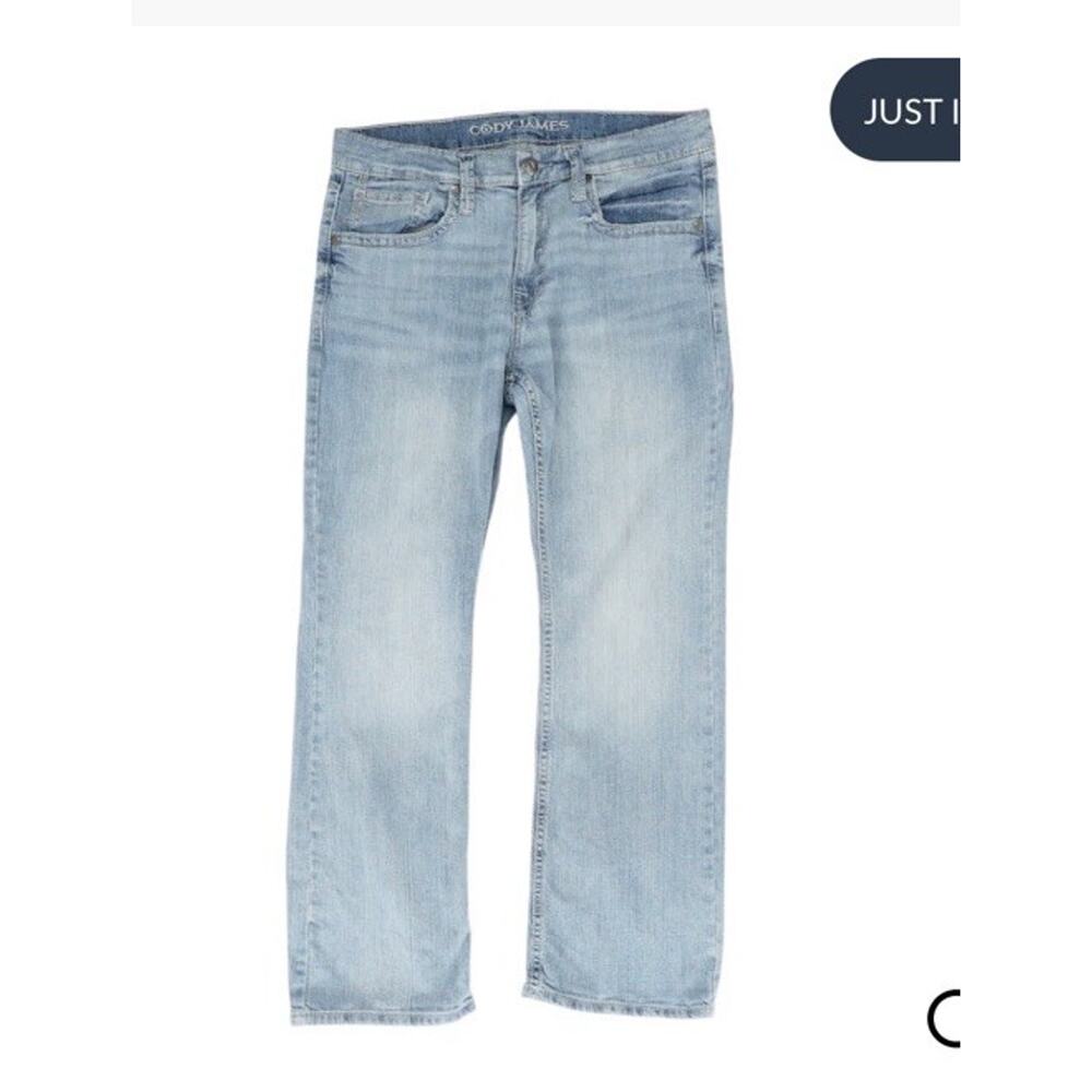 Cody James Mens 34 X 30 Blue Denim Jeans
